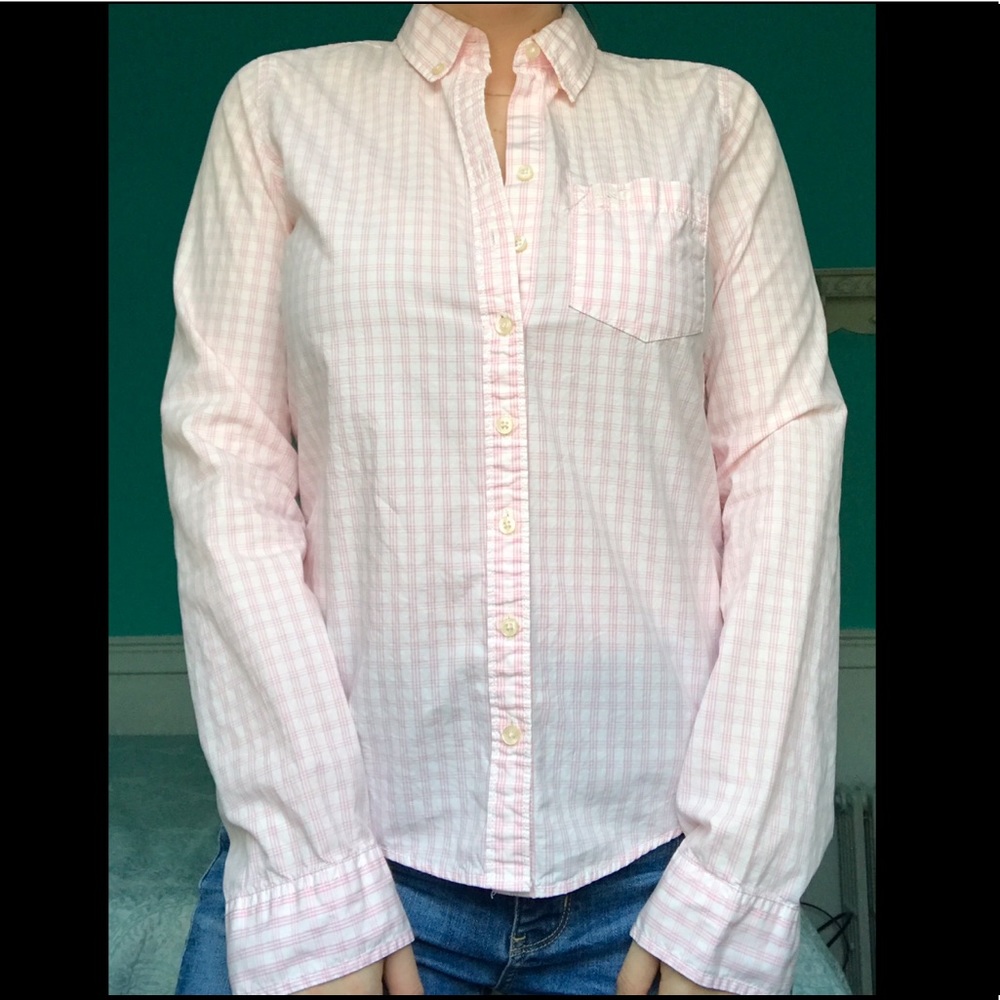 A&F plaid shirt
